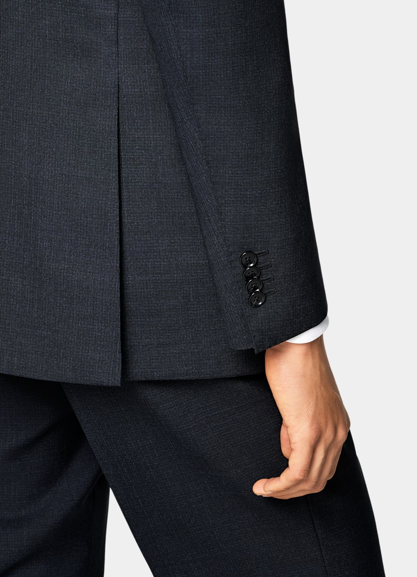 Navy Perennial Tailored Fit Havana Suit