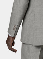 Light Grey Perennial Tailored Fit Lazio Suit