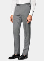 Mid Grey Herringbone Perennial Tailored Fit Havana Suit
