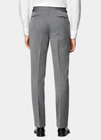 Mid Grey Herringbone Perennial Tailored Fit Havana Suit