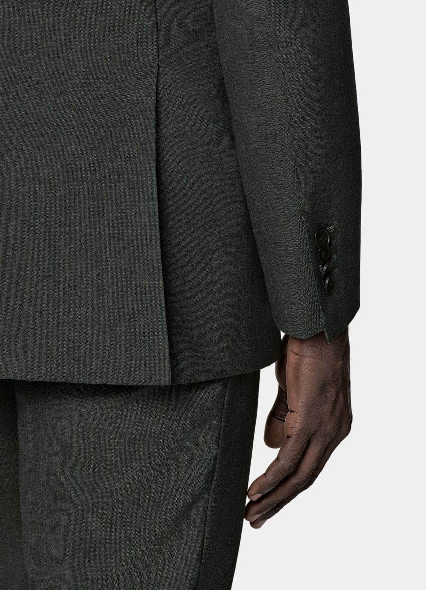 Dark Green Perennial Tailored Fit Havana Suit