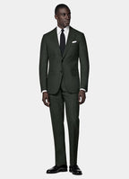 Dark Green Perennial Tailored Fit Havana Suit