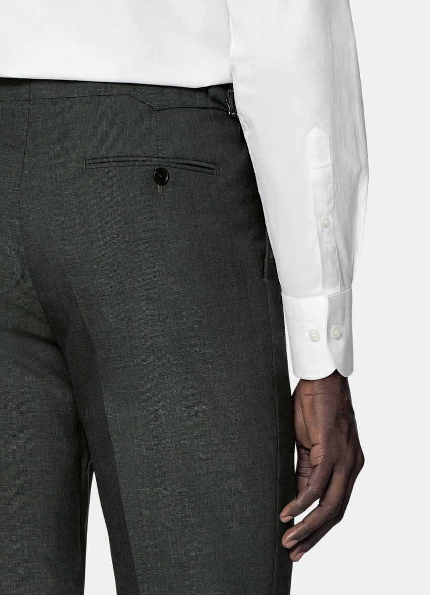 Dark Green Perennial Tailored Fit Havana Suit