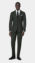 Dark Green Perennial Tailored Fit Havana Suit