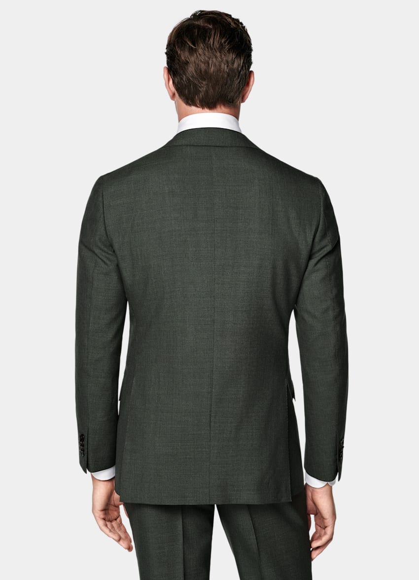 Dark Green Perennial Tailored Fit Havana Suit