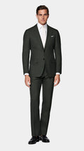 Dark Green Perennial Tailored Fit Havana Suit