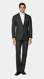 Dark Green Perennial Tailored Fit Havana Suit