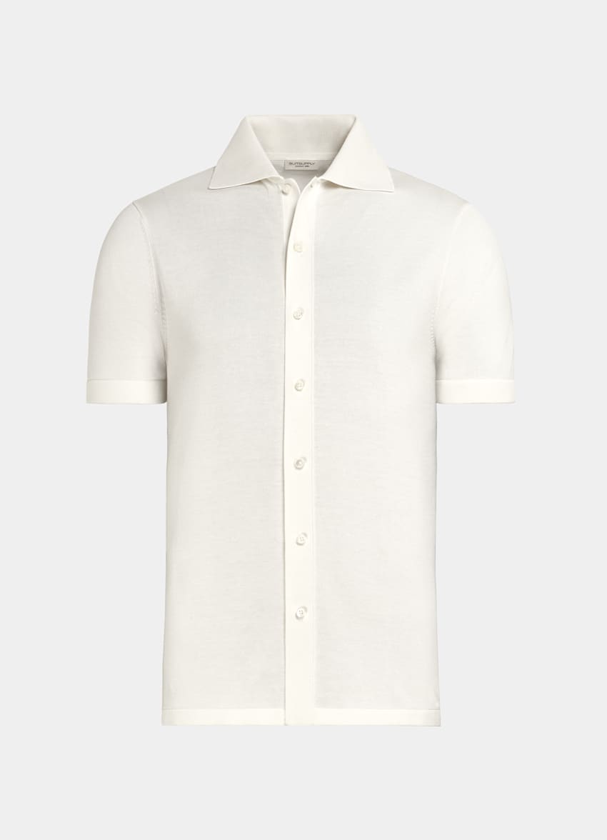 Off-White Polo Cardigan