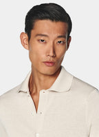 Sand Polo Cardigan
