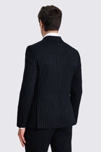 Slim Fit Navy Stripe Suit