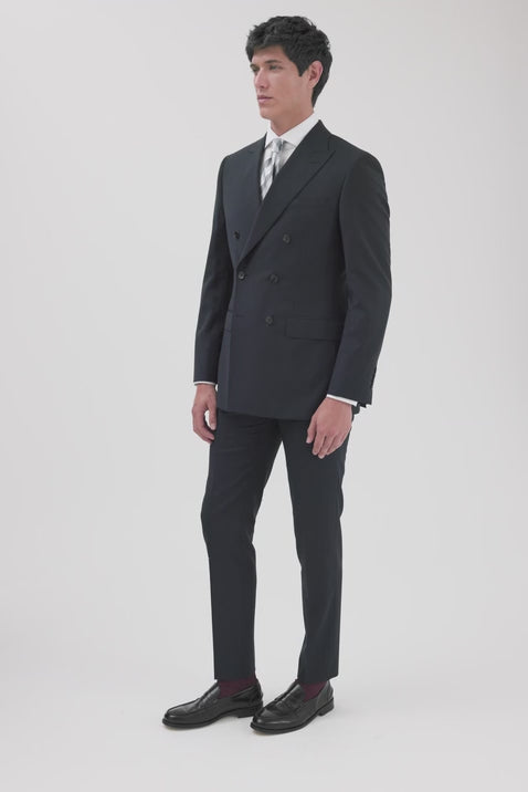 Tailored Fit Navy Performance Suit