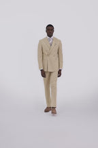 Tailored Fit Blonde Camel Suit